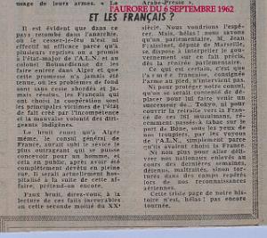 1962 09 06 L AURORE 6 SEPTEMBRE 1962